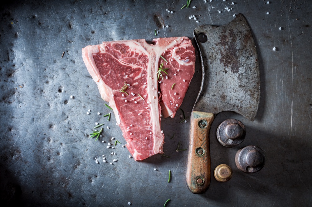 T-Bone roh
